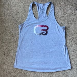 Grey ombré CycleBar tank